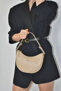 Elizabeth Bag Sand Full Grain Leather