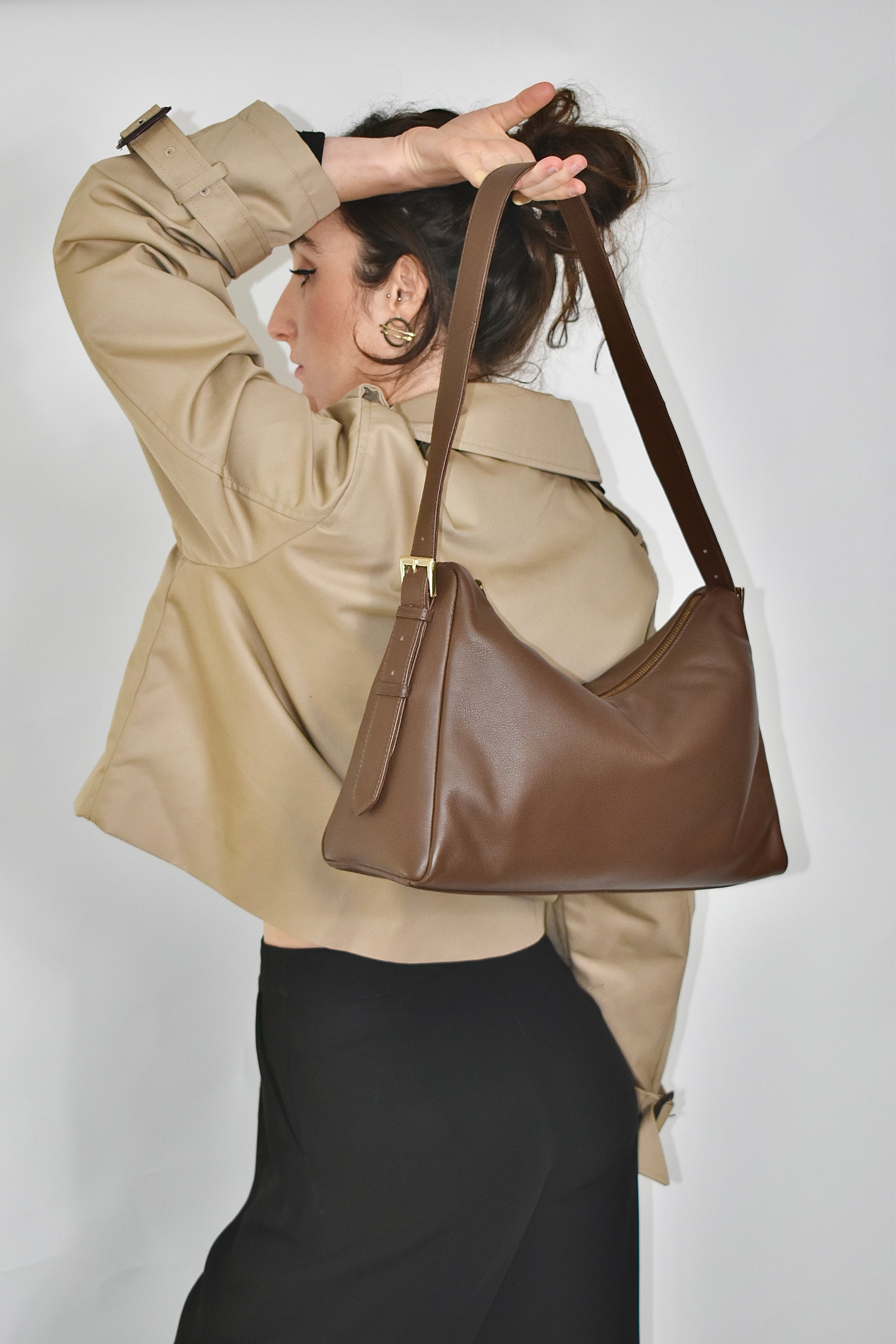 Esperance XL Bag Cocoa Brown Full Grain Leather