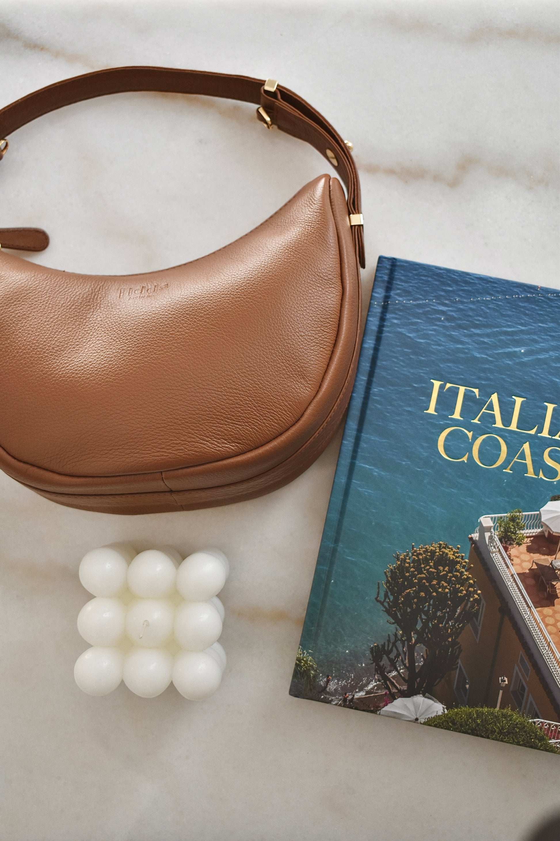 Elizabeth Bag Mud Brown Full Grain Leather