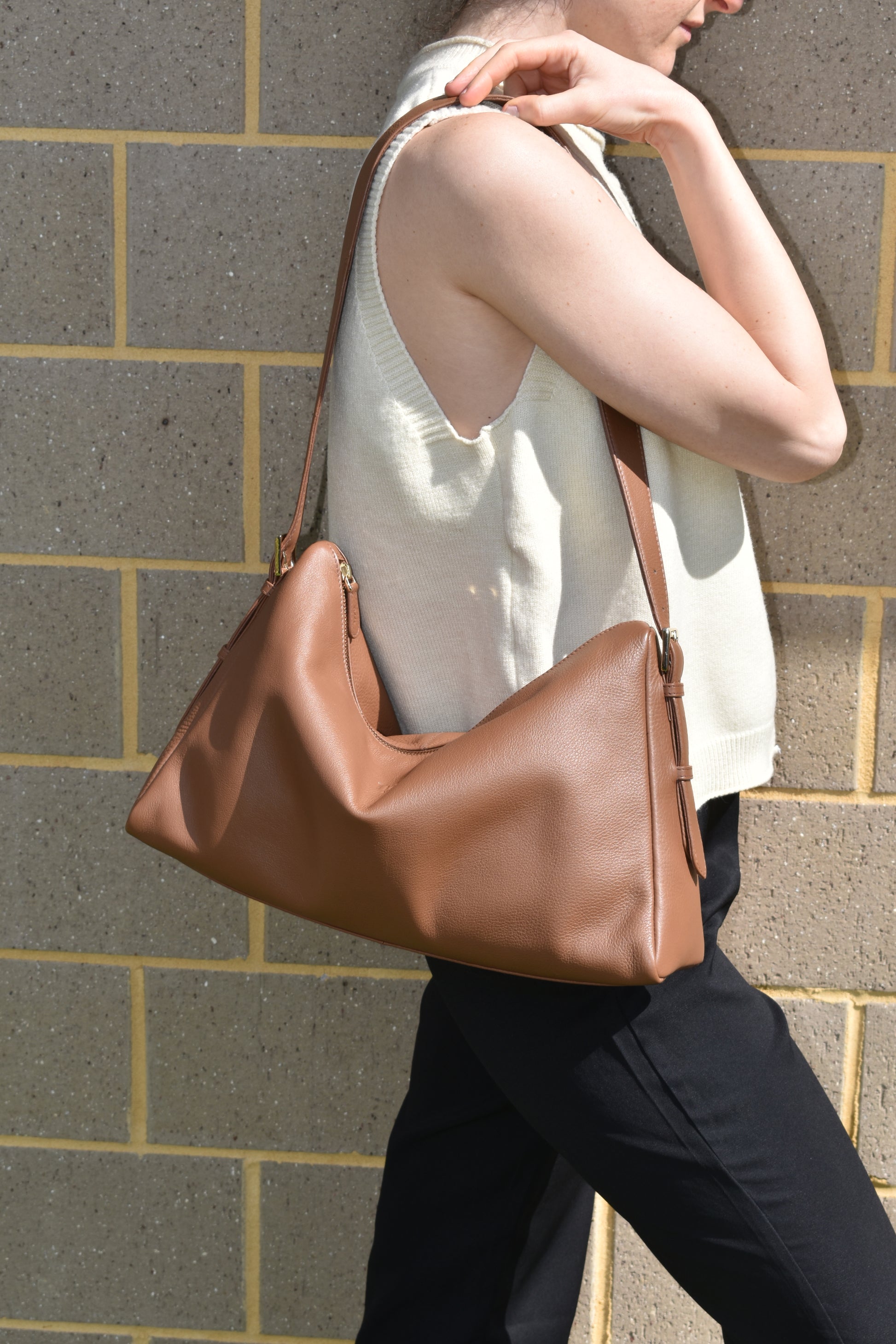 Esperance XL Bag Mud Brown Full Grain Leather