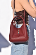 Coral Bucket Bag Shiraz Togo Pebble Leather - PREORDER