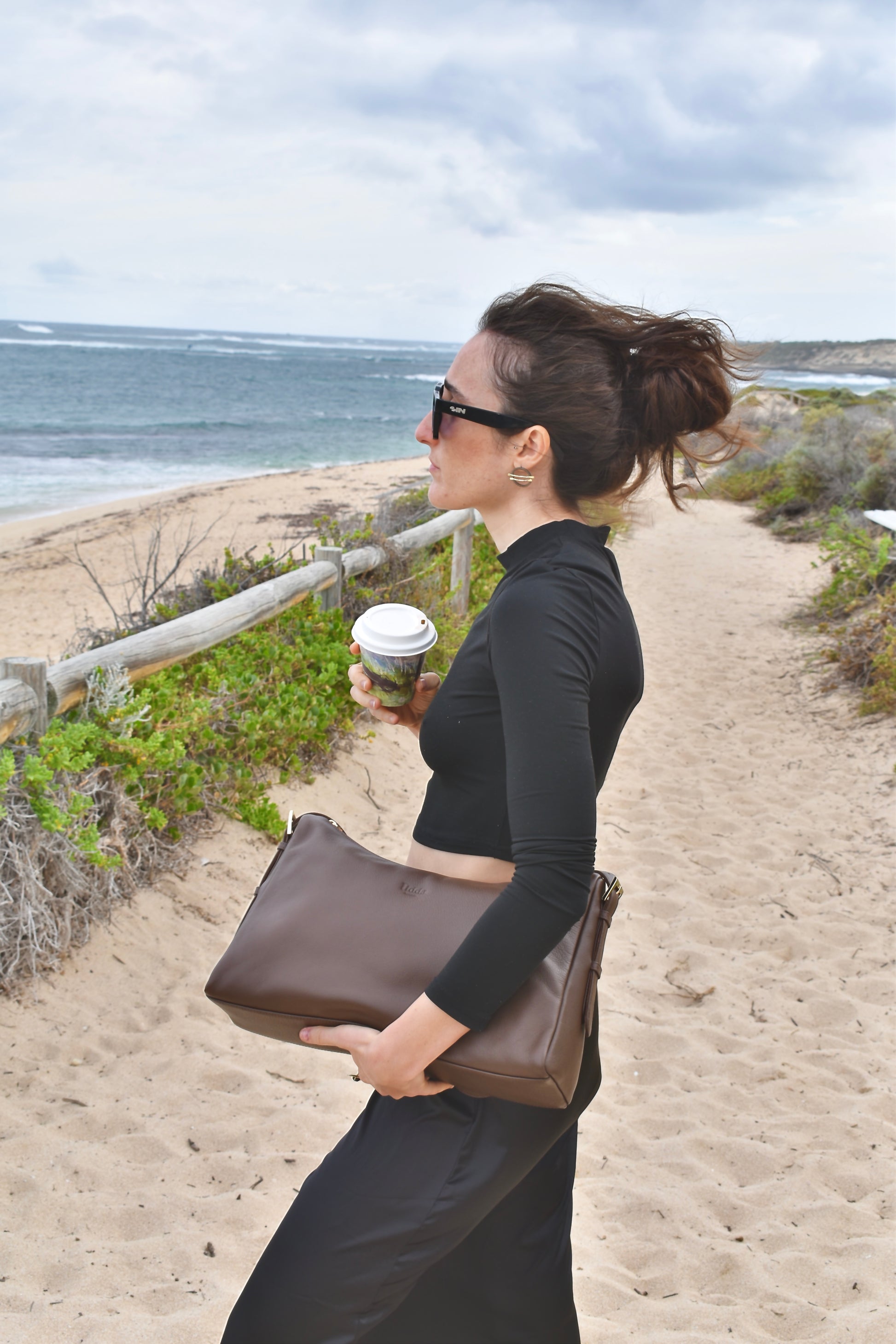 Esperance XL Bag Cocoa Brown Full Grain Leather