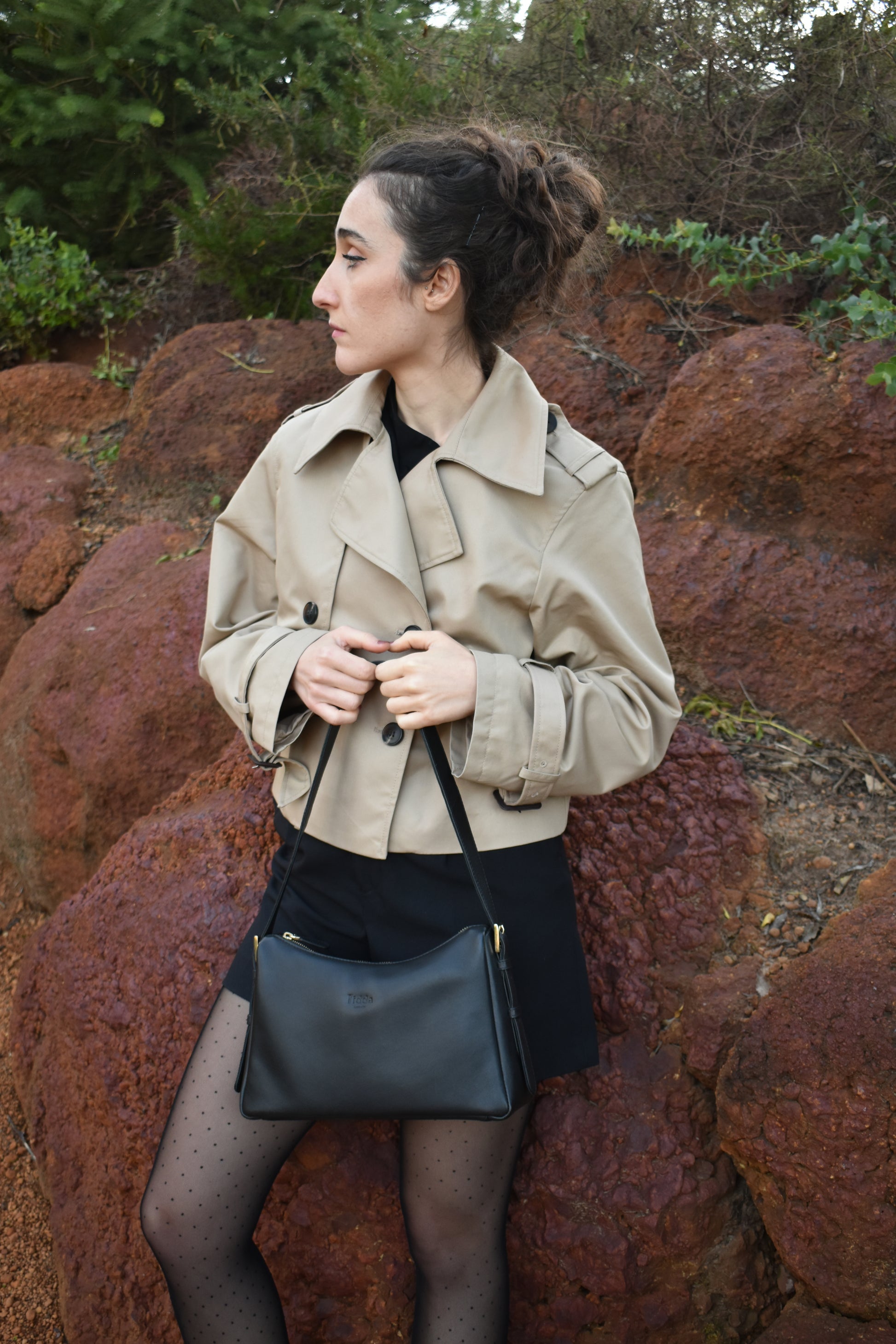 Esperance Bag Black Full Grain Leather