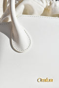 Augusta Bag White Saffiano Leather - PREORDER