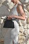 Augusta Bag Black Saffiano Leather