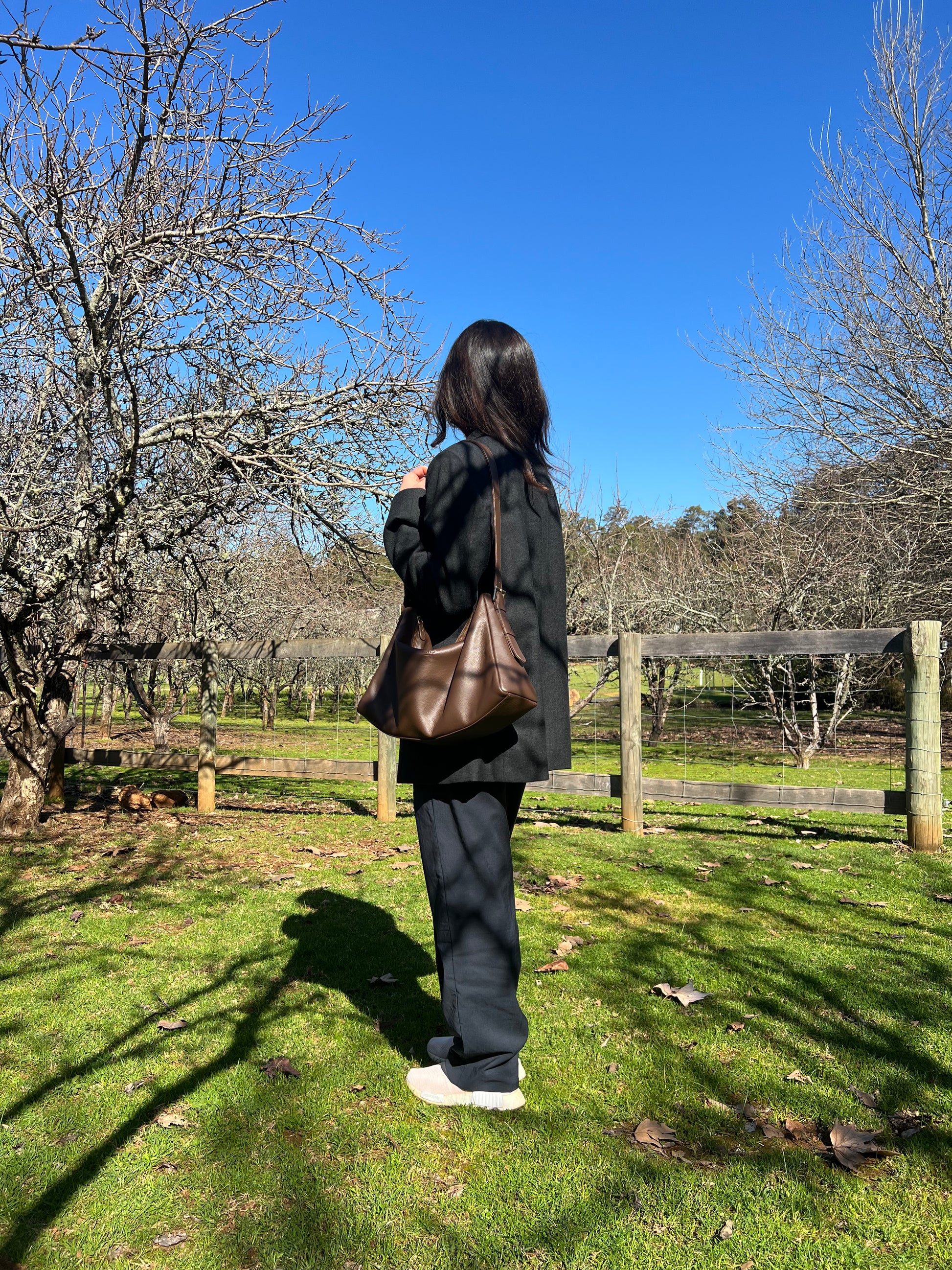 Esperance XL Bag Cocoa Brown Full Grain Leather