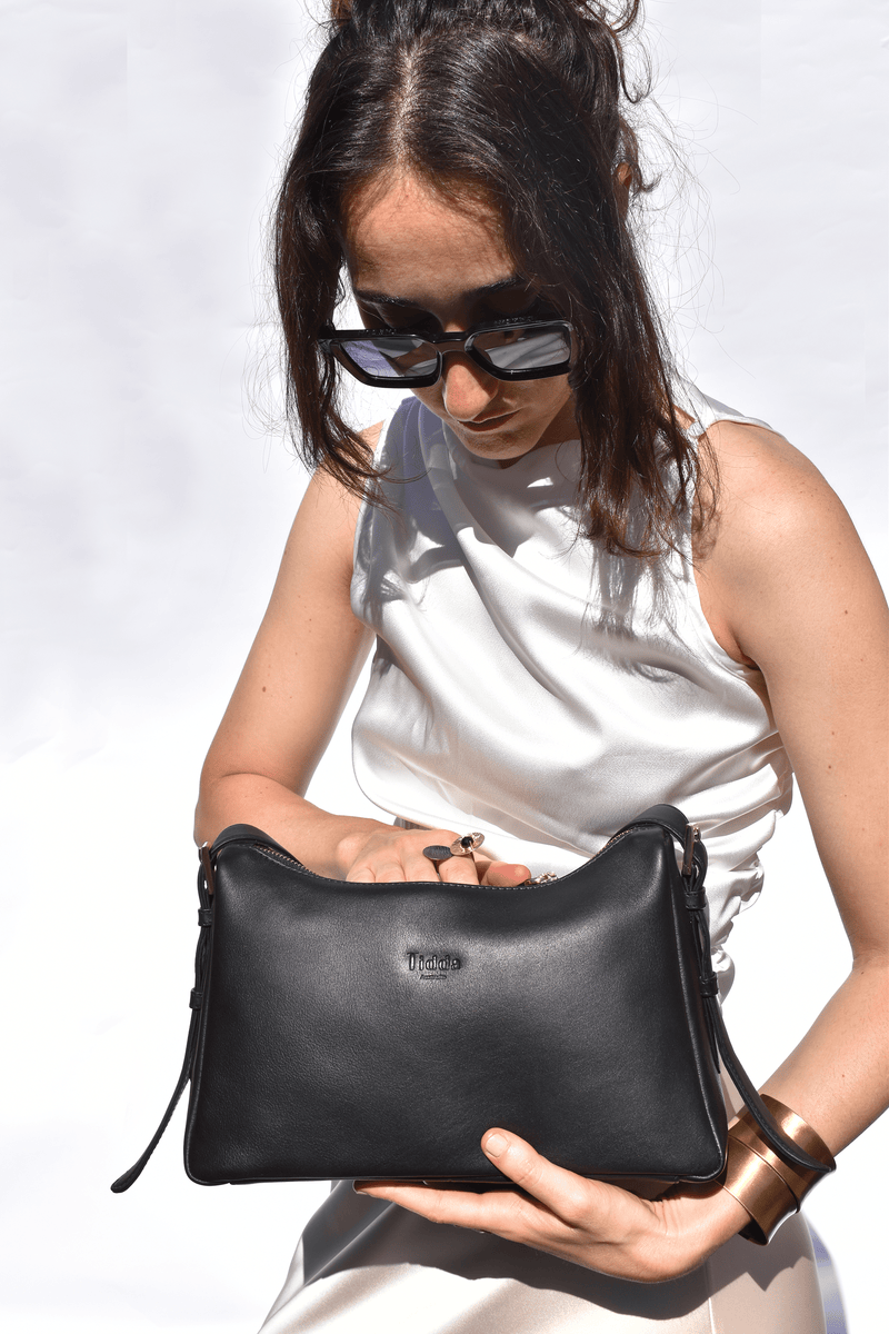 Esperance Bag in Black — interior