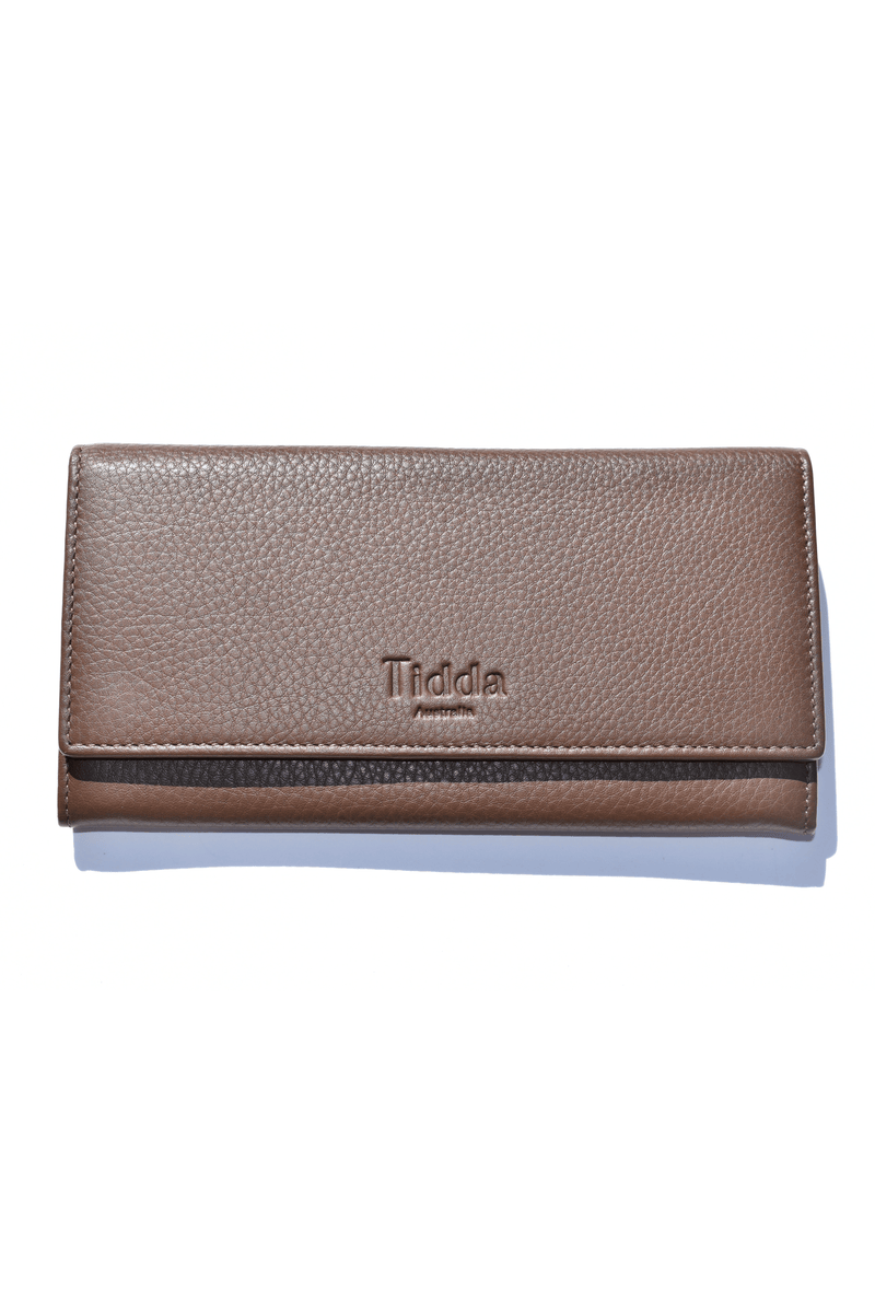 Ningaloo Wallet in Cocoa / Cacao — Oralua