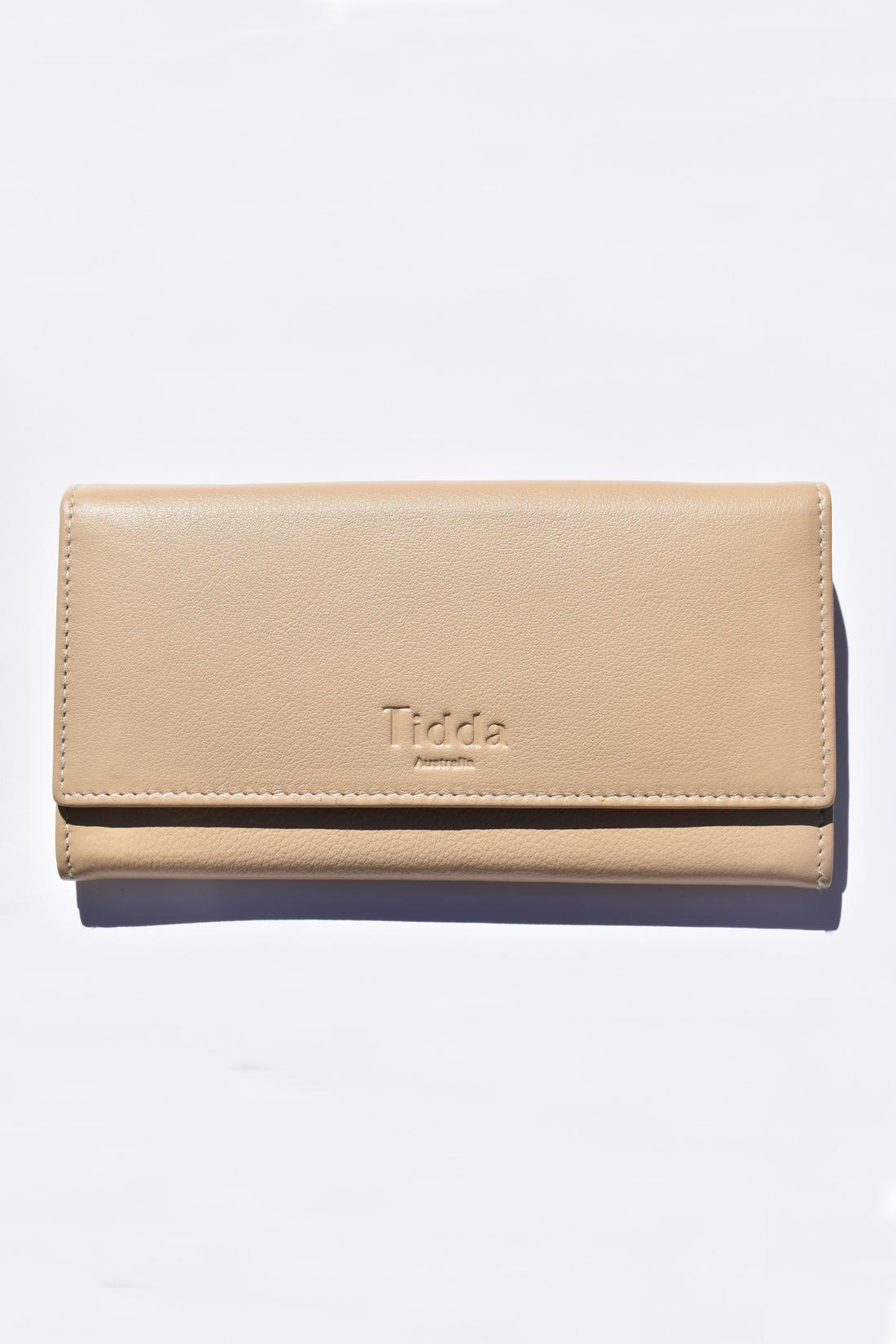 Ningaloo Wallet Sand Full Grain Leather